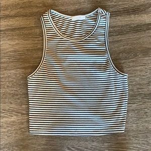 Cute striped crop top